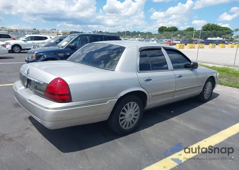 2009 Mercury Grand Marquis Ls (Fleet Only) из США, поврежденный, VIN 2MEHM75V09X622454